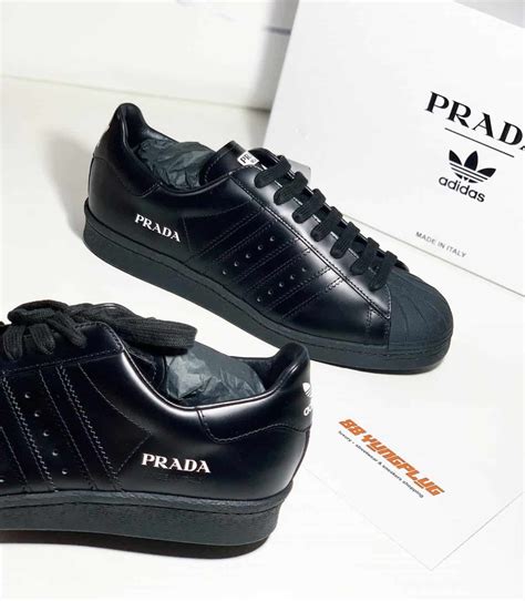 prada x adidas superstar black|prada x adidas shoes price.